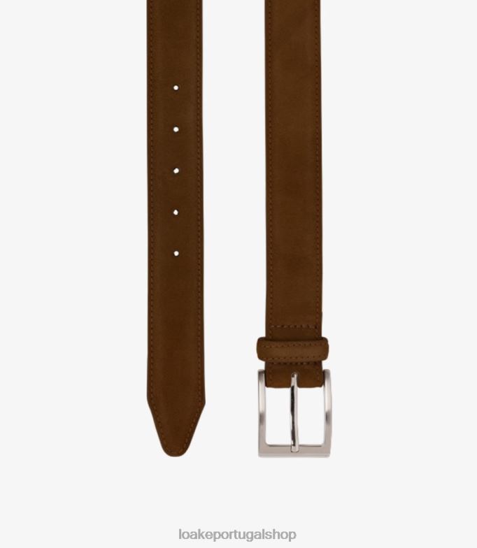 acessórios camurça marromcinto de william Loake 8Z80L215