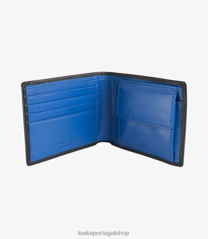 couro pretocarteira barclay Loake 8Z80L236