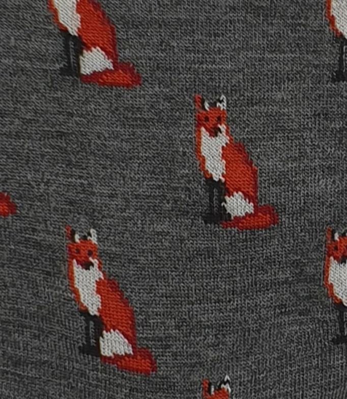 acessórios cinzameias de raposa Loake 8Z80L257