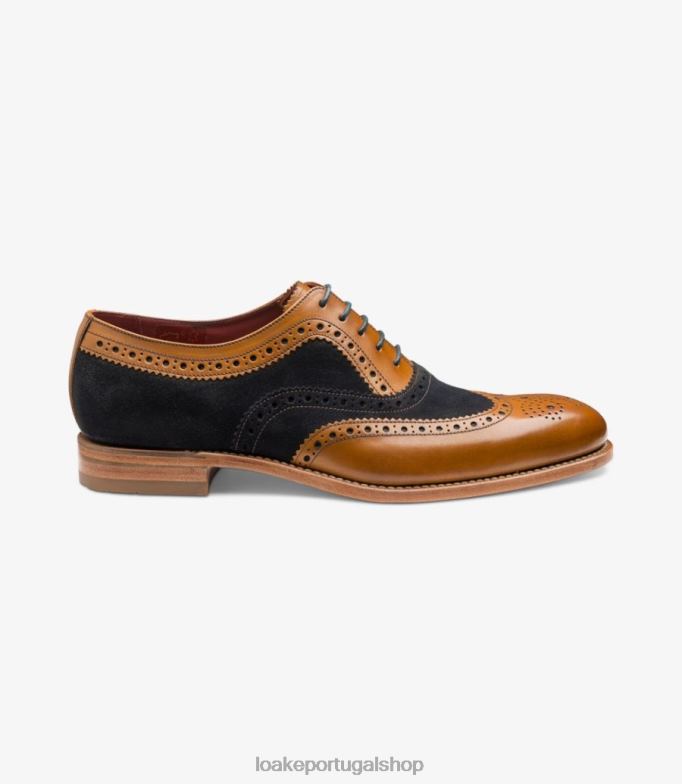 brogues camurça azul marinhothompson Loake 8Z80L21