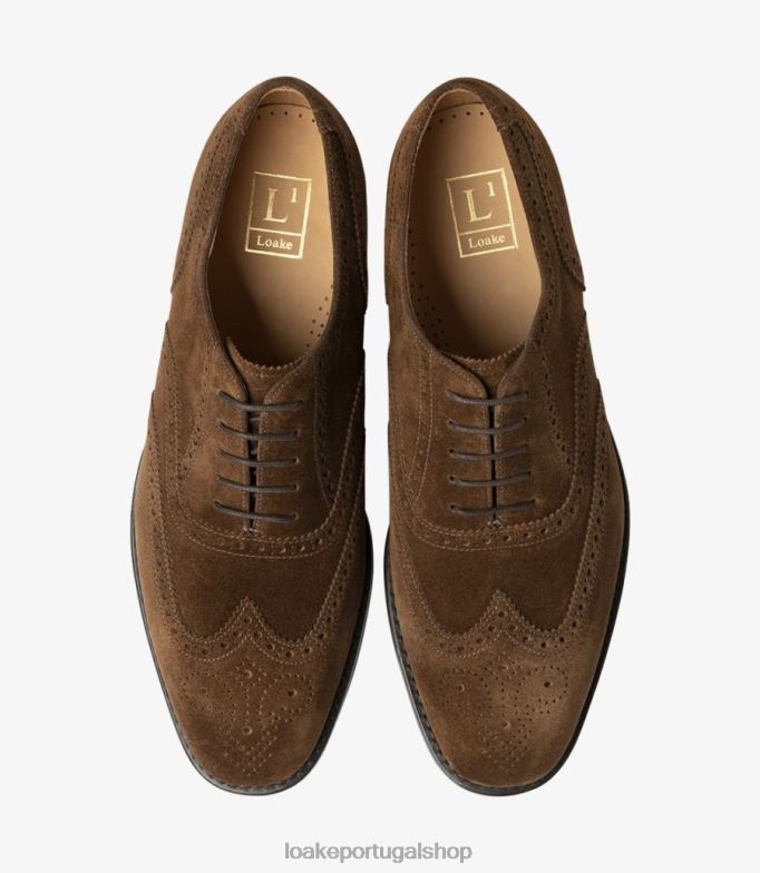 brogues camurça marrom302 Loake 8Z80L24