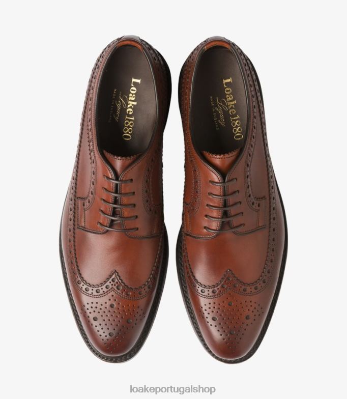 brogues marrom escurobirkdale Loake 8Z80L2