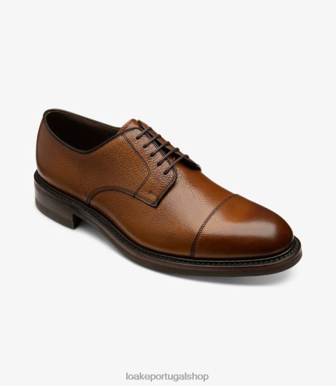 gravatas lisas grão castanhomais adiante Loake 8Z80L147