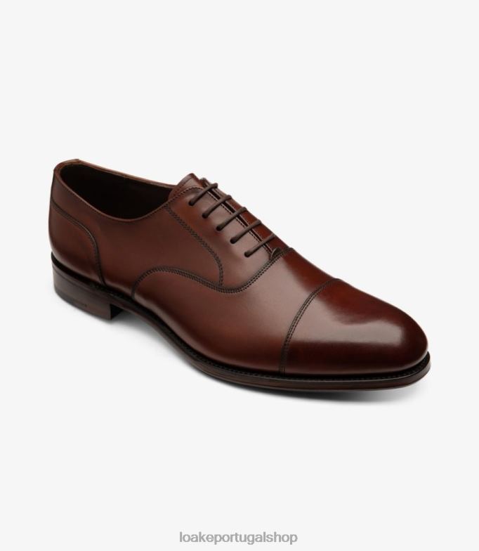 gravatas lisas mogno queimadoportão de pedra Loake 8Z80L140