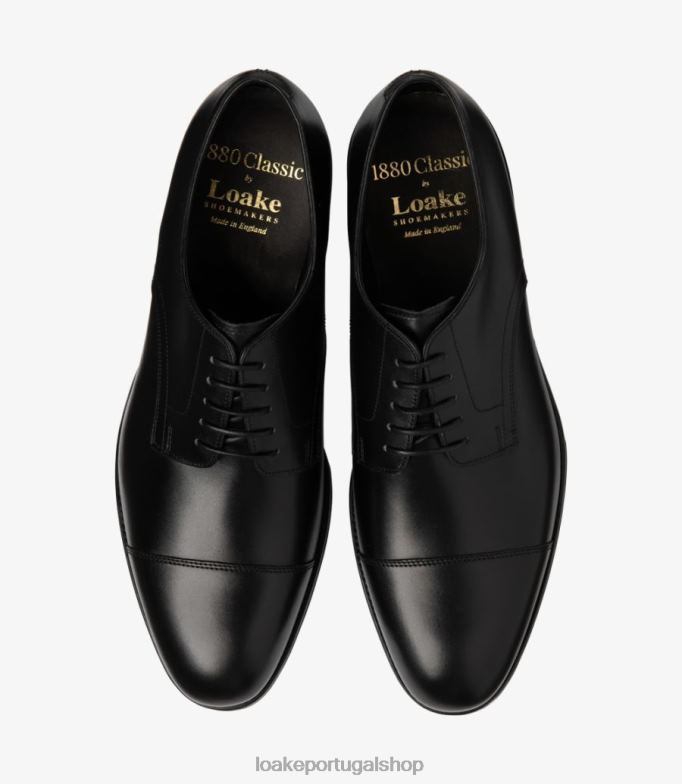 gravatas lisas negro de carbonopetergate Loake 8Z80L144
