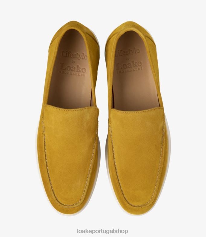 mocassins camurça amarela pôr do soltoscana Loake 8Z80L68