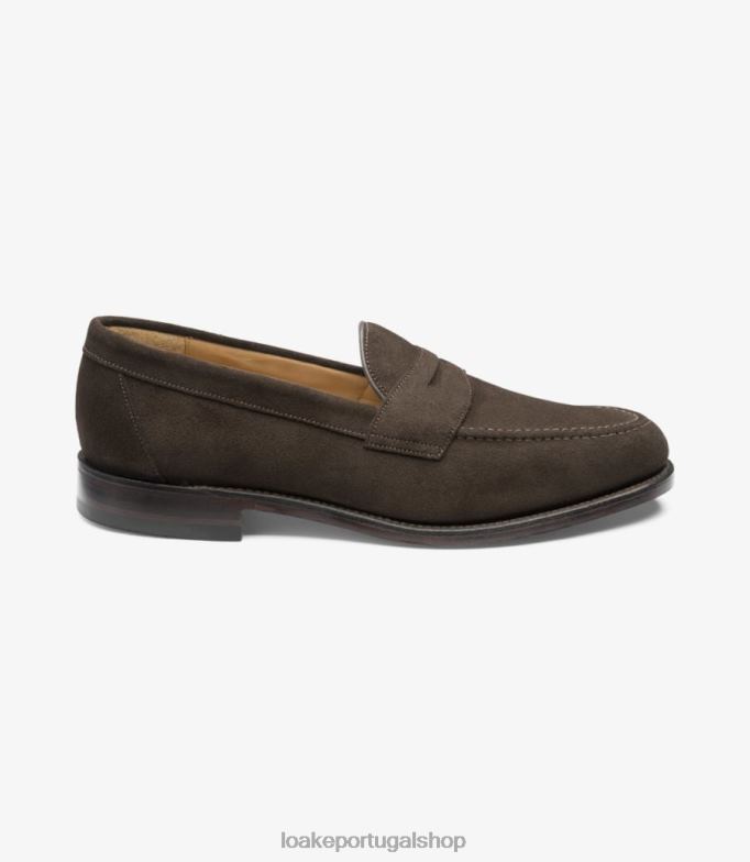 mocassins camurça marrom escuroimperial Loake 8Z80L54