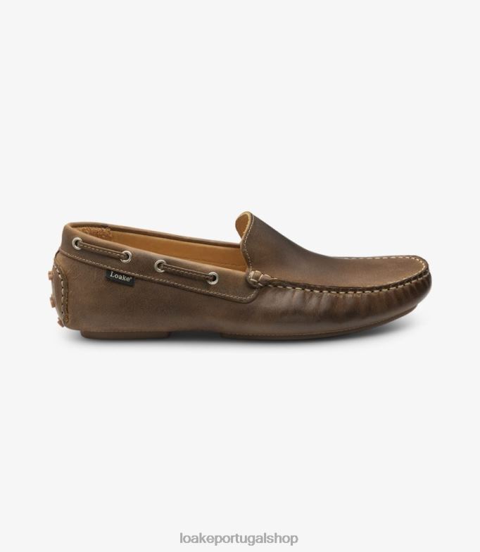 mocassins nubuck marromdonington Loake 8Z80L74