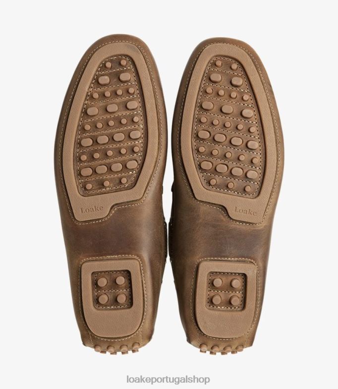 mocassins nubuck marromdonington Loake 8Z80L74