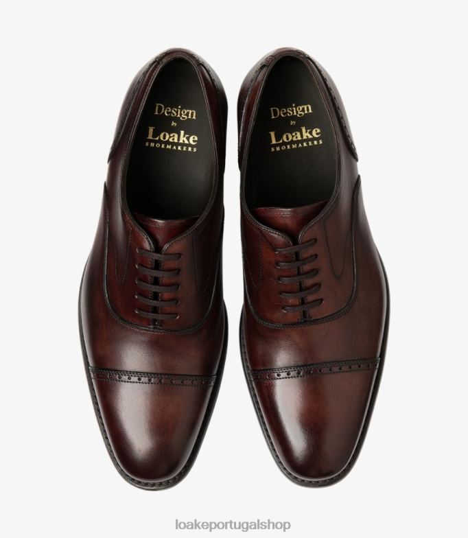 semi brogues Borgonhahughes Loake 8Z80L173