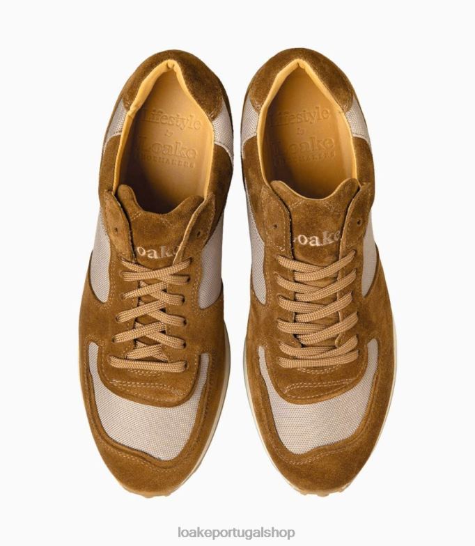 tênis e tênis camurça begefomentar Loake 8Z80L35