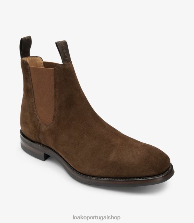 botas camurça de tabacochatsworth Loake 8Z80L93