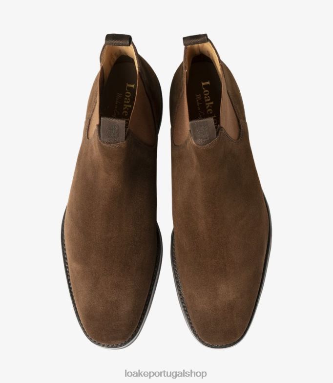 botas camurça de tabacochatsworth Loake 8Z80L93
