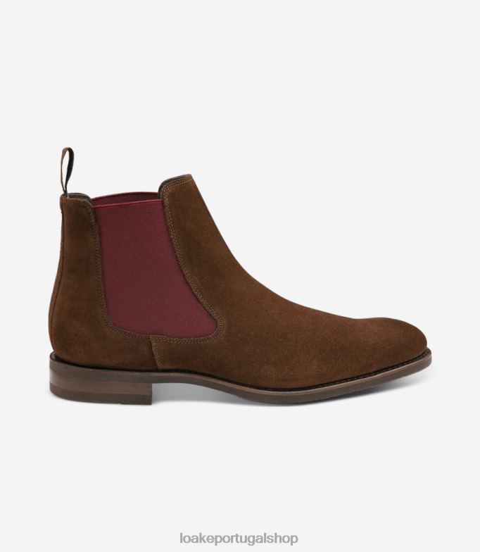 botas camurça marromaviso Loake 8Z80L102