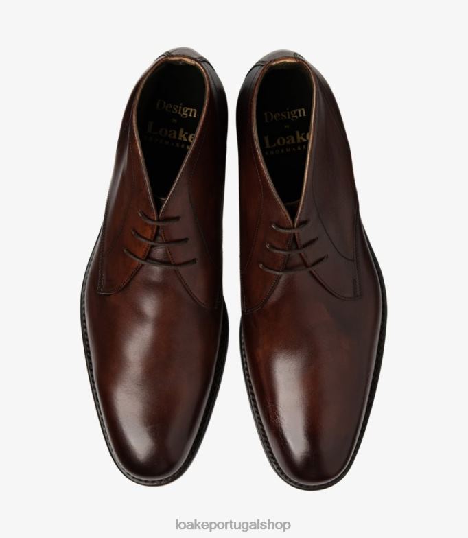 botas marrom escuromyers Loake 8Z80L117