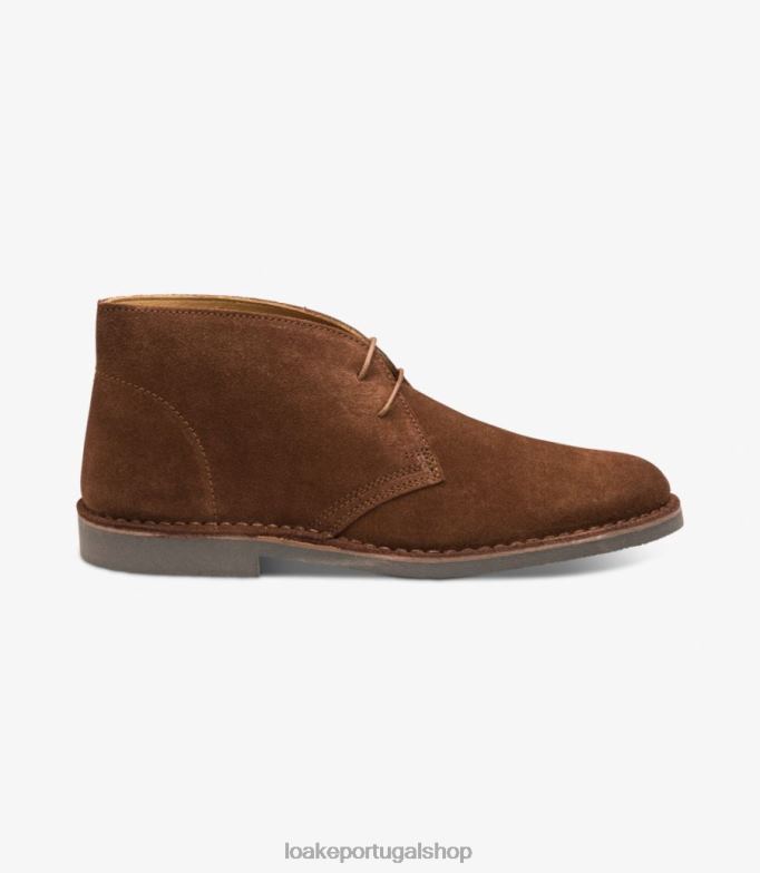 botas camurça marrom escurosaara Loake 8Z80L136