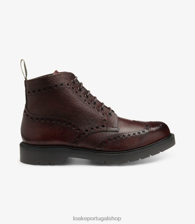 botas grão de jacarandácalibrar Loake 8Z80L133