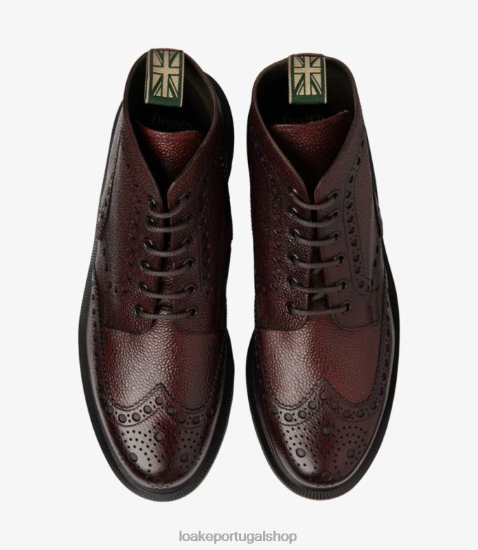 botas grão de jacarandácalibrar Loake 8Z80L133