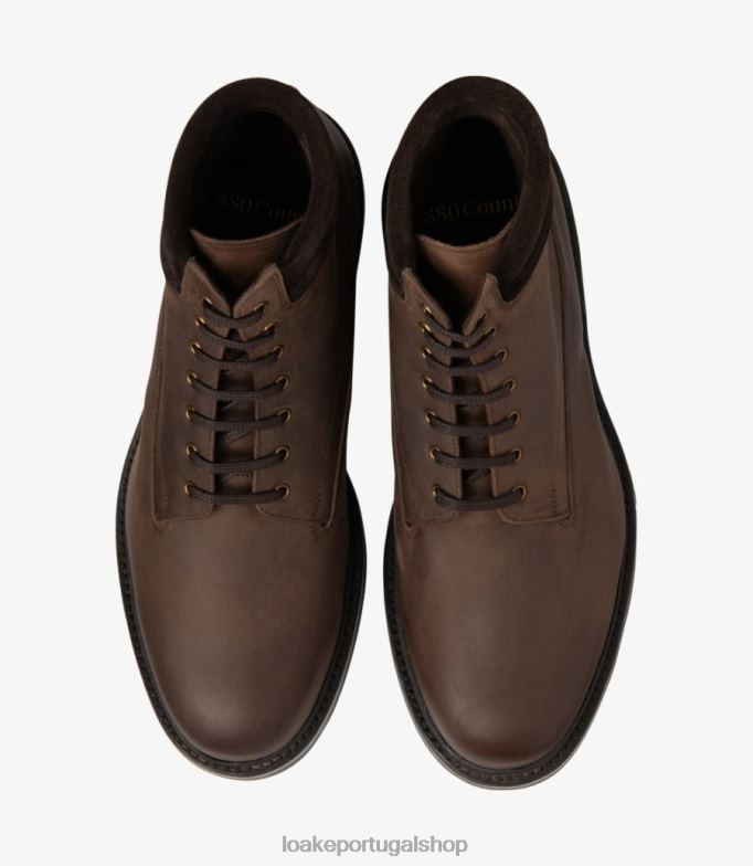 botas nubuck oleado marromKirkby Loake 8Z80L123