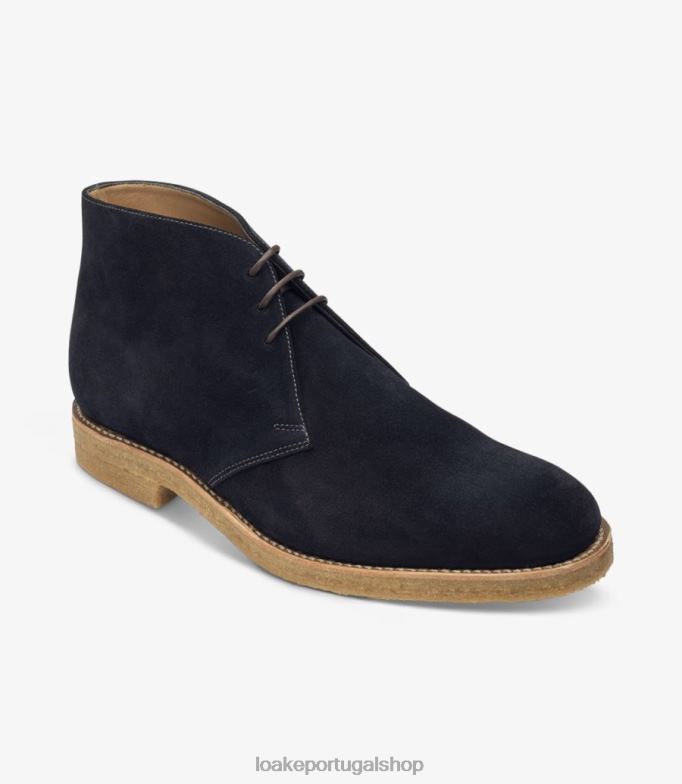 botas camurça azul marinhorivington Loake 8Z80L139